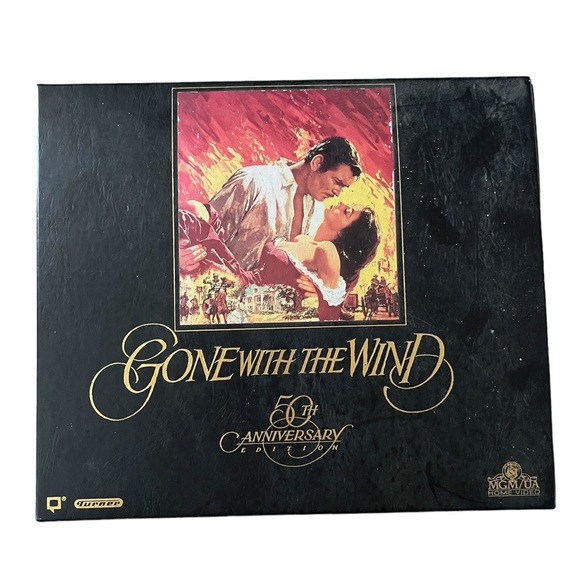 Gone With The Wind 50th Anniversary Edition VHS - Turner- MGM UA Home Video - Picture 1 of 3